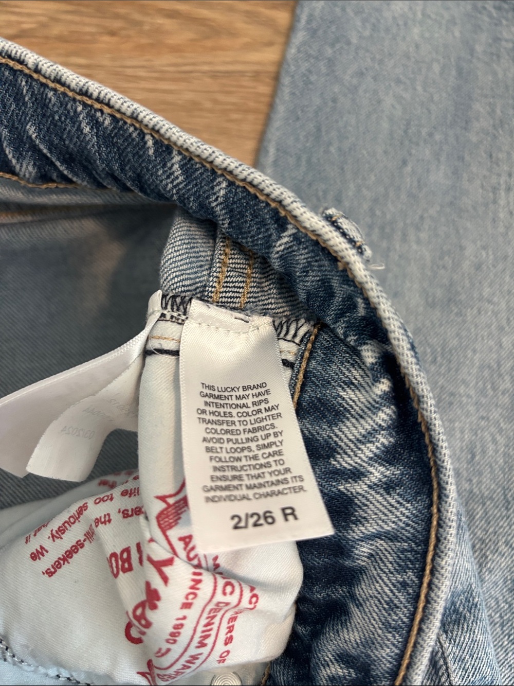 Lucky Brand Light Wash Easy Rider Boot Jeans - Picture 3 of 11